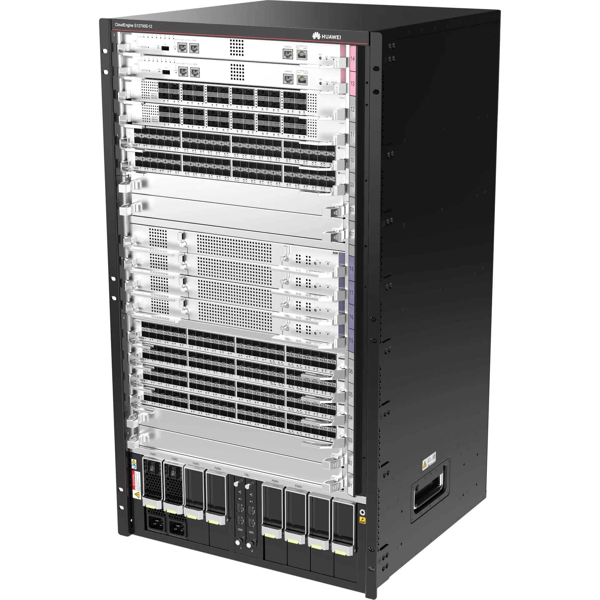 Коммутатор Huawei S12700E-12 Bundle (Assembly Chassis, MCU, SFU, AC, Licenses)