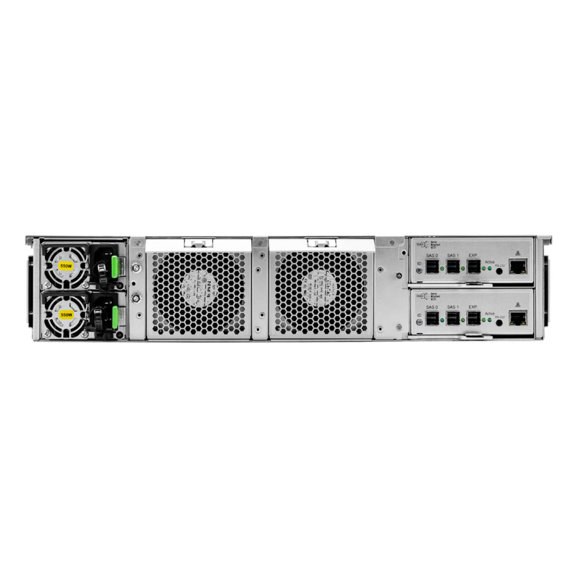 Дисковая полка SNR-JB212D, 2U, 12xHDD, 2 контроллера 12Gb/s, резервируемый БП