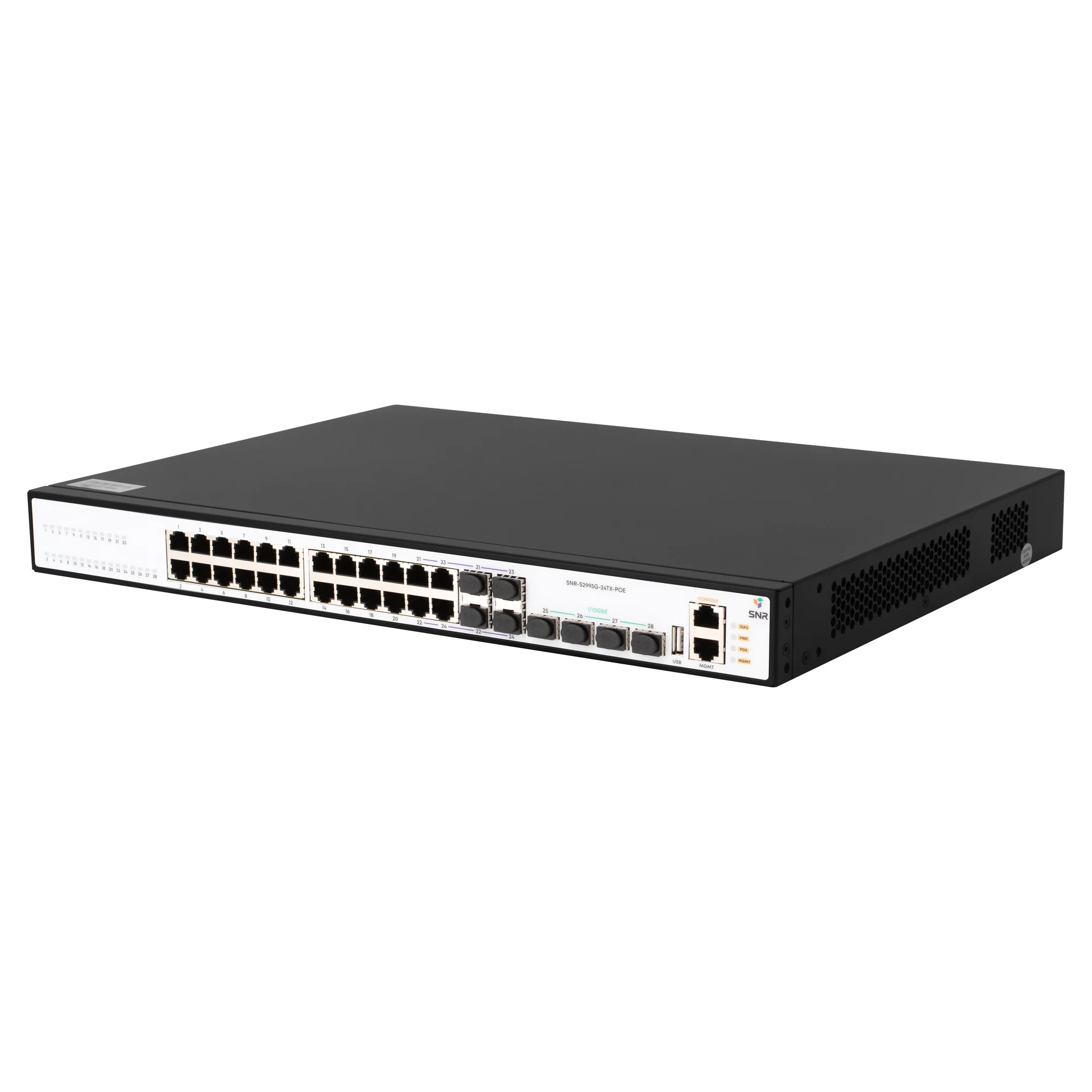 Управляемый POE коммутатор уровня 3 SNR-S2995G-24TX-POE