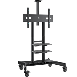 Мобильная стойка для ТВ ONKRON 50"-86", макс 105.9 кг, чёрная TS1881