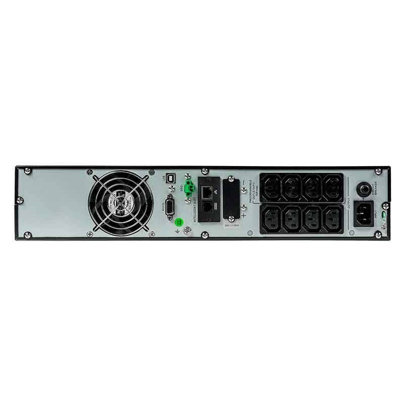 ИБП Systeme Electric Smart-Save Online SRT, 1000VA/1000W, On-Line, Extended-run, Rack 2U(Tower convertible), LCD, Out: 8xC13, SNMP Intelligent Slot, USB, RS-232, Pre-Inst. Web/SNMP