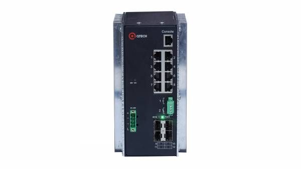 Индустриальный коммутатор Qtech QSW-3310-12T-I-DC
