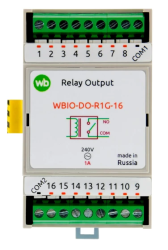 Модуль ввода-вывода Wirenboard WBIO-DO-R1G-16