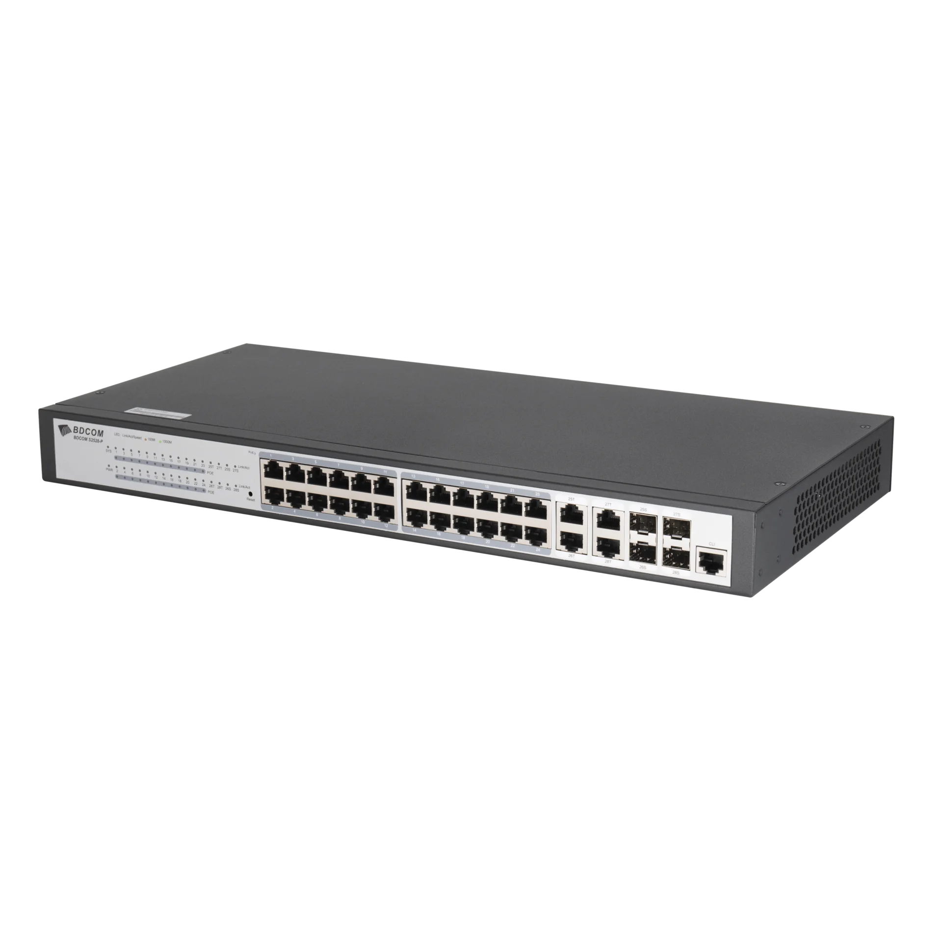 Управляемый POE коммутатор уровня 2 BDCOM S2528-P