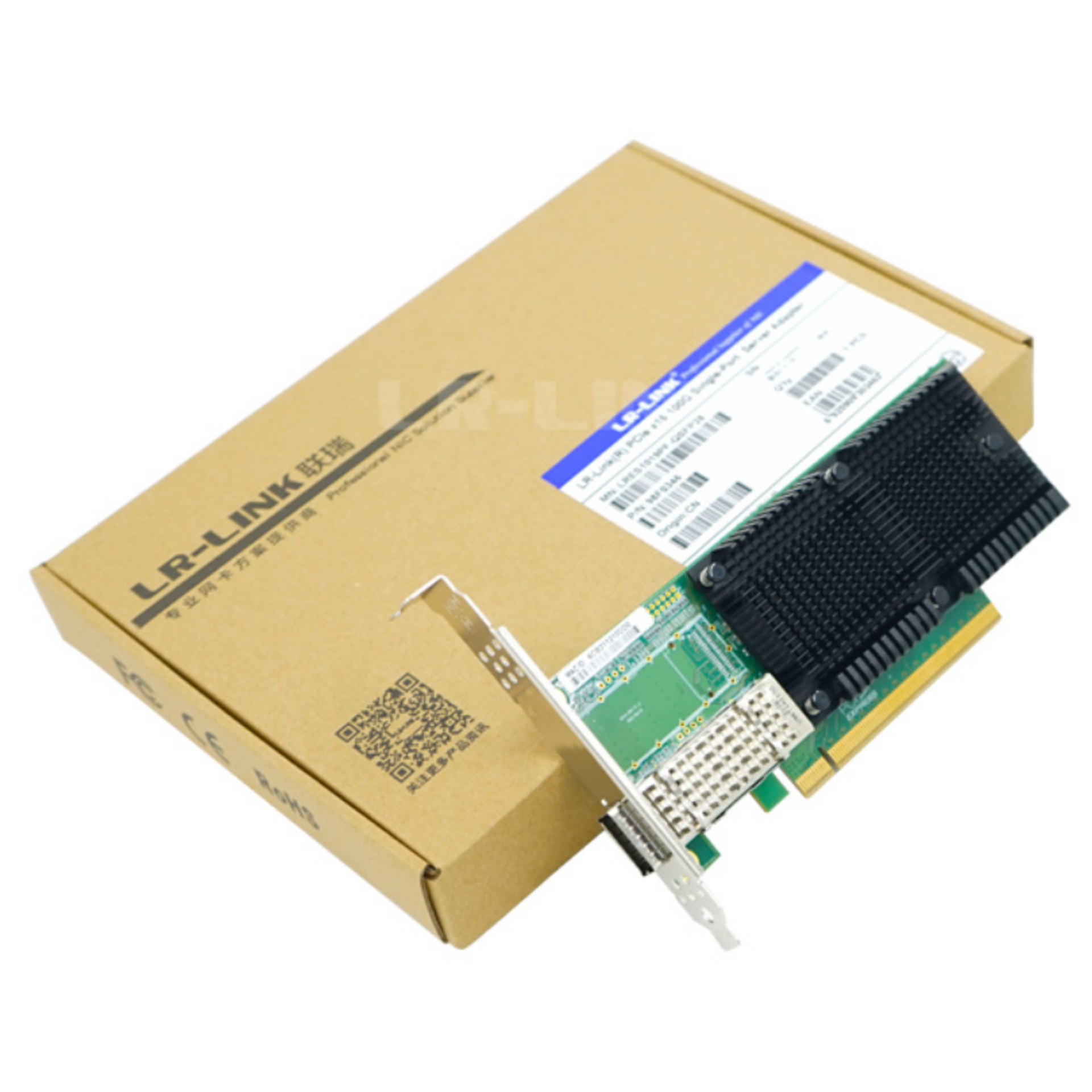 Сетевая карта LR-Link 1 порт 100GBase-X QSFP+ LRES1019PF-QSFP28