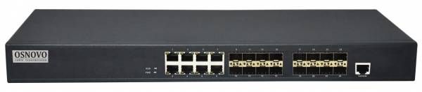 Управляемый коммутатор OSNOVO SW-70816/L2, 24 порта