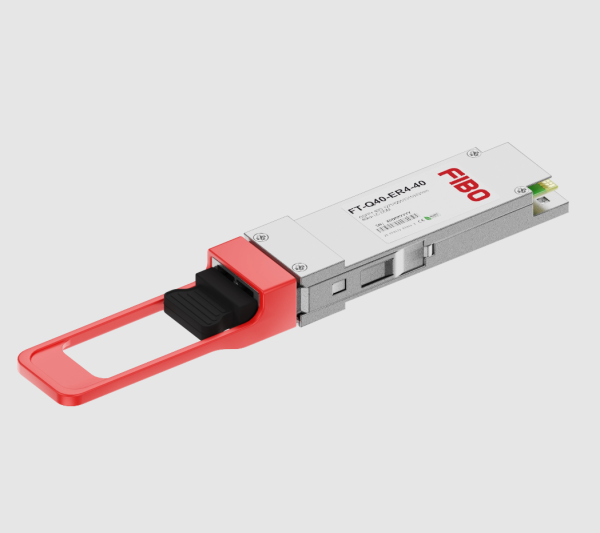 Оптический трансивер FIBO FT-Q40-ER4-40 40GBASE-ER4 QSFP+ модуль O-band 40км