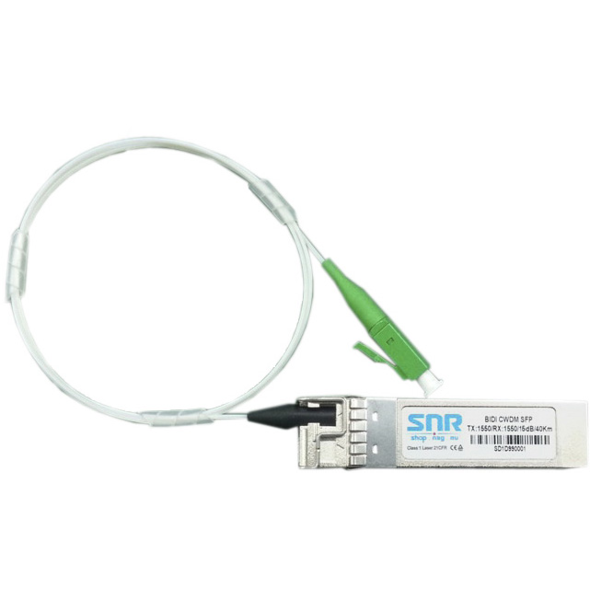 Модуль SFP CWDM оптический двунаправленный (BIDI), дальность до 40км (16dB), 1330нм