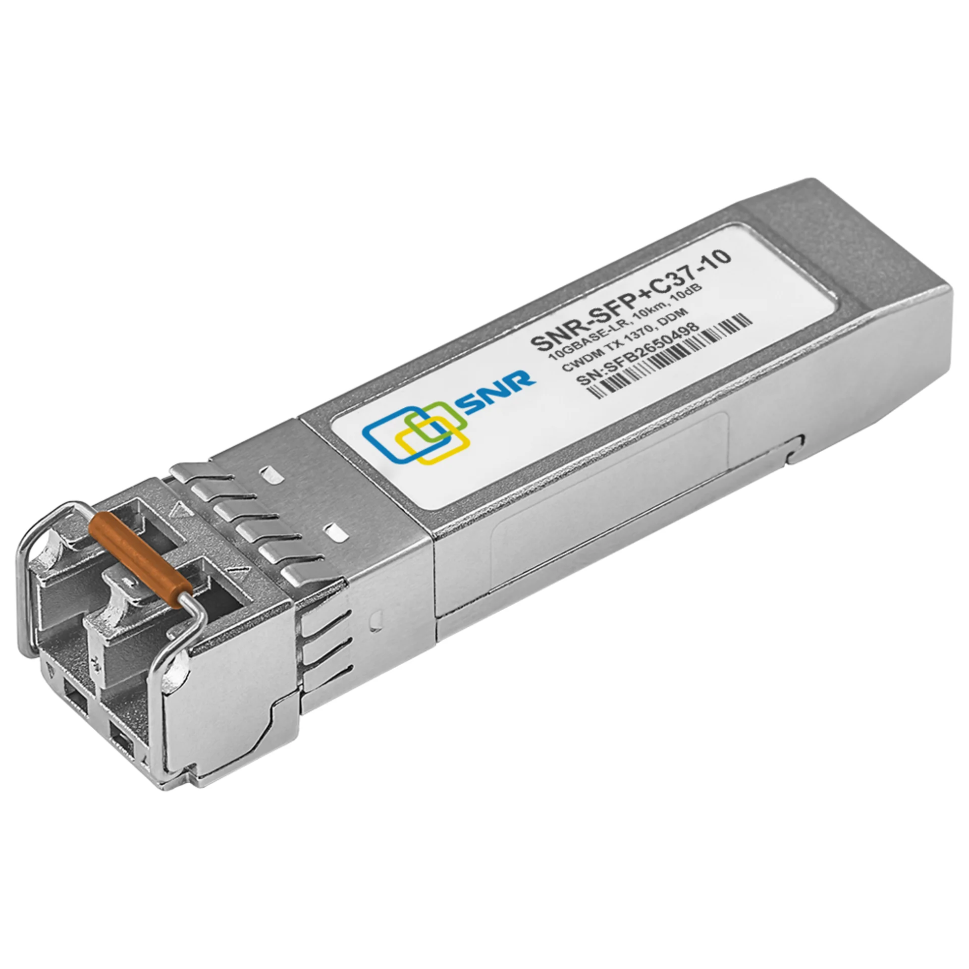 Модуль SFP+ CWDM оптический, дальность до 10км (10dB), 1370нм