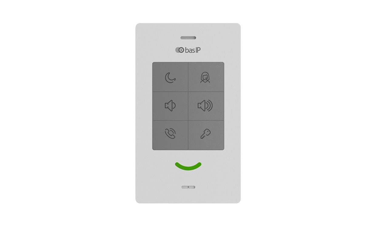 IP видеодомофон BAS-IP SP-03 WHITE / BLACK