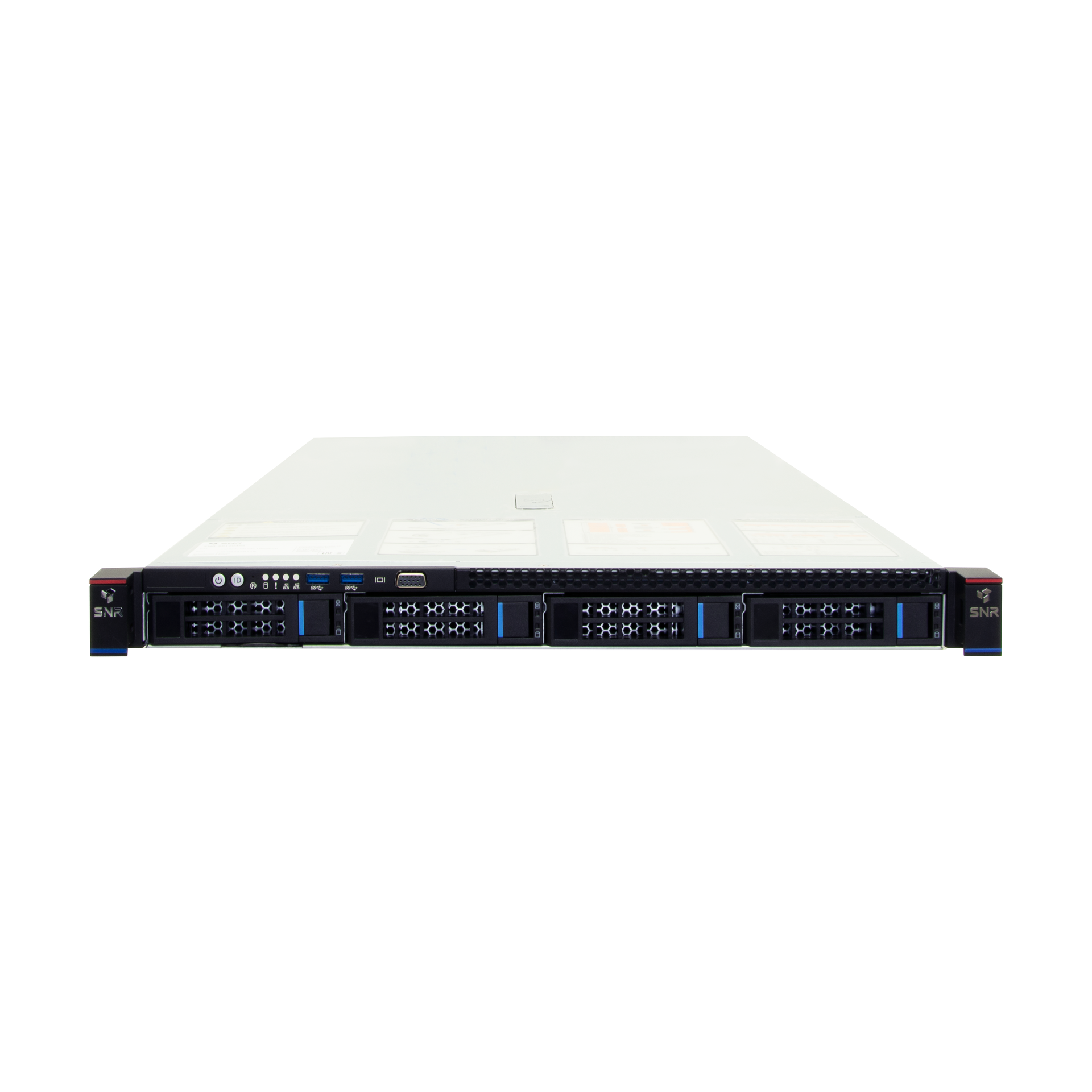 Серверная платформа SNR-SR1204RS, 1U, Scalable, DDR4, 4xHDD, резервируемый БП