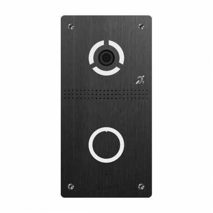 IP вызывная панель BAS-IP AV-04FDIP SILVER / BLACK