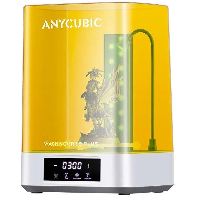 Полимеризационная камера (УФ-камера) и Мойка Anycubic Wash and Cure 3 Plus