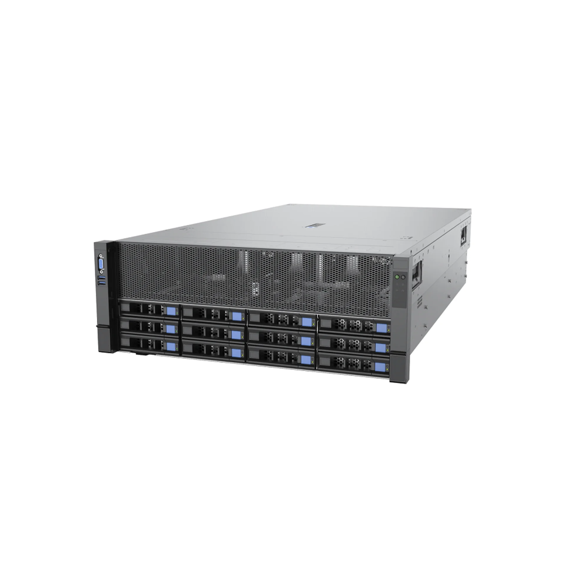Серверная платформа SNR-SR4608LSG, 4U, Xeon 6, DDR5, 12xHDD, 8GPU, резервируемый БП