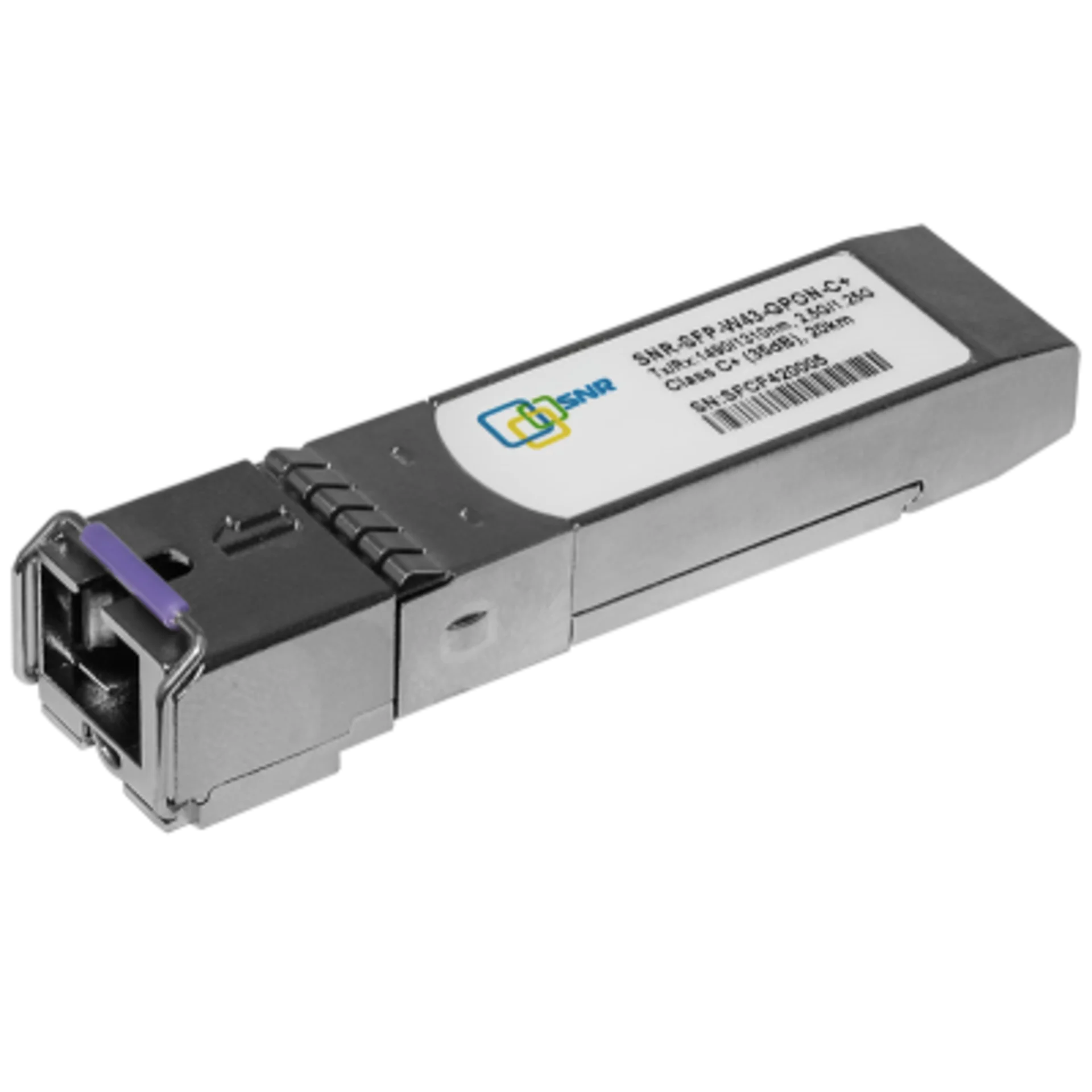Оптический модуль SFP WDM GPON, дальность до 20км (35dB), Tx/Rx: 1490/1310нм