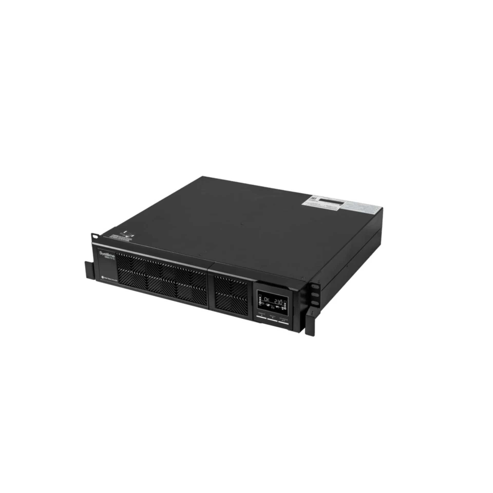 Источник бесперебойного питания Smart-Save Online SRV Systeme Electric 1000 ВА, конвертируемый форм-фактор 4U, 230 В, 6 розеток IEC C13, SmartSlot