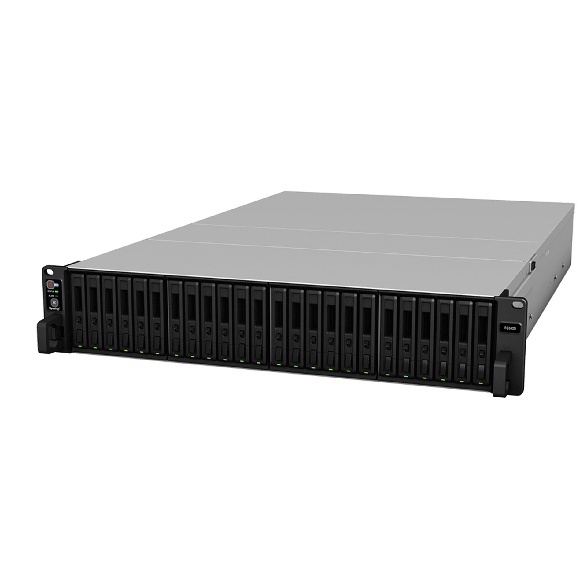 NAS-сервер Synology FlashStation FS3400, 24xHDD 2,5", 4х1000Base-T, Два БП, без дисков