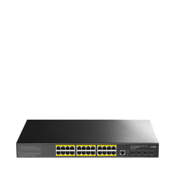 Коммутатор CUDY GS5024PS4 24 GbE PoE L3 с 4 SFP+