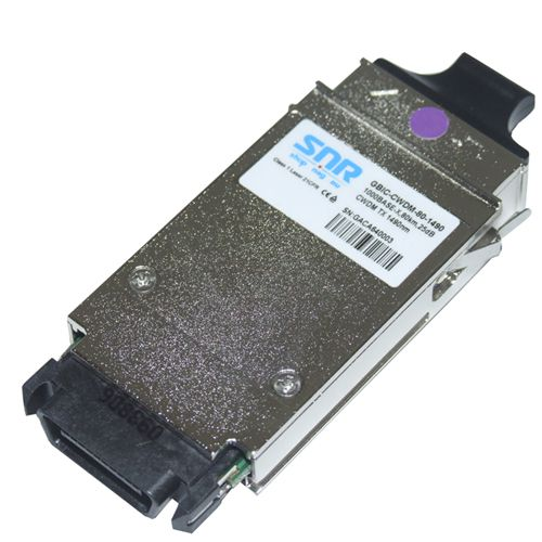 Модуль GBIC CWDM оптический, дальность до 80км (25dB), 1490нм