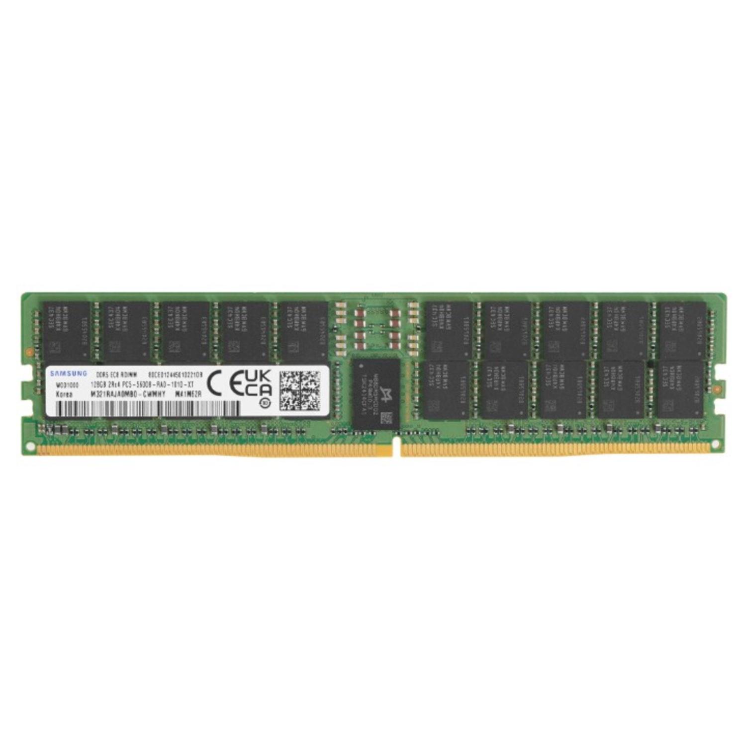 Память 128GB SAMSUNG 5600MHz DDR5 ECC Reg 4Rx2 RDIMM