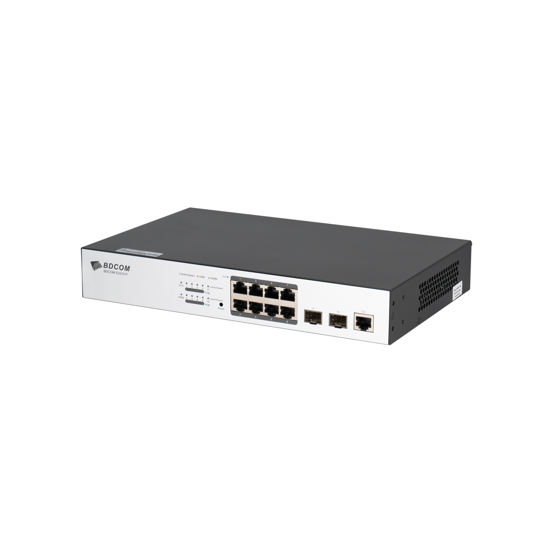 Управляемый POE коммутатор уровня 2 BDCOM S2510-P