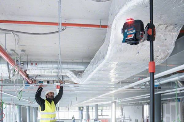 Лазерный уровень Bosch GLL 3-80 C + вкладка под L-BOXX (0.601.063.R00)