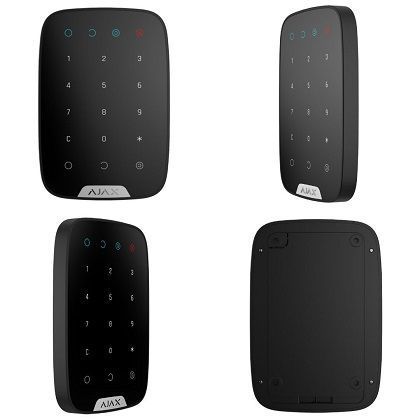 Ajax KeyPad - беспроводная сенсорная клавиатура управления системой безопасности