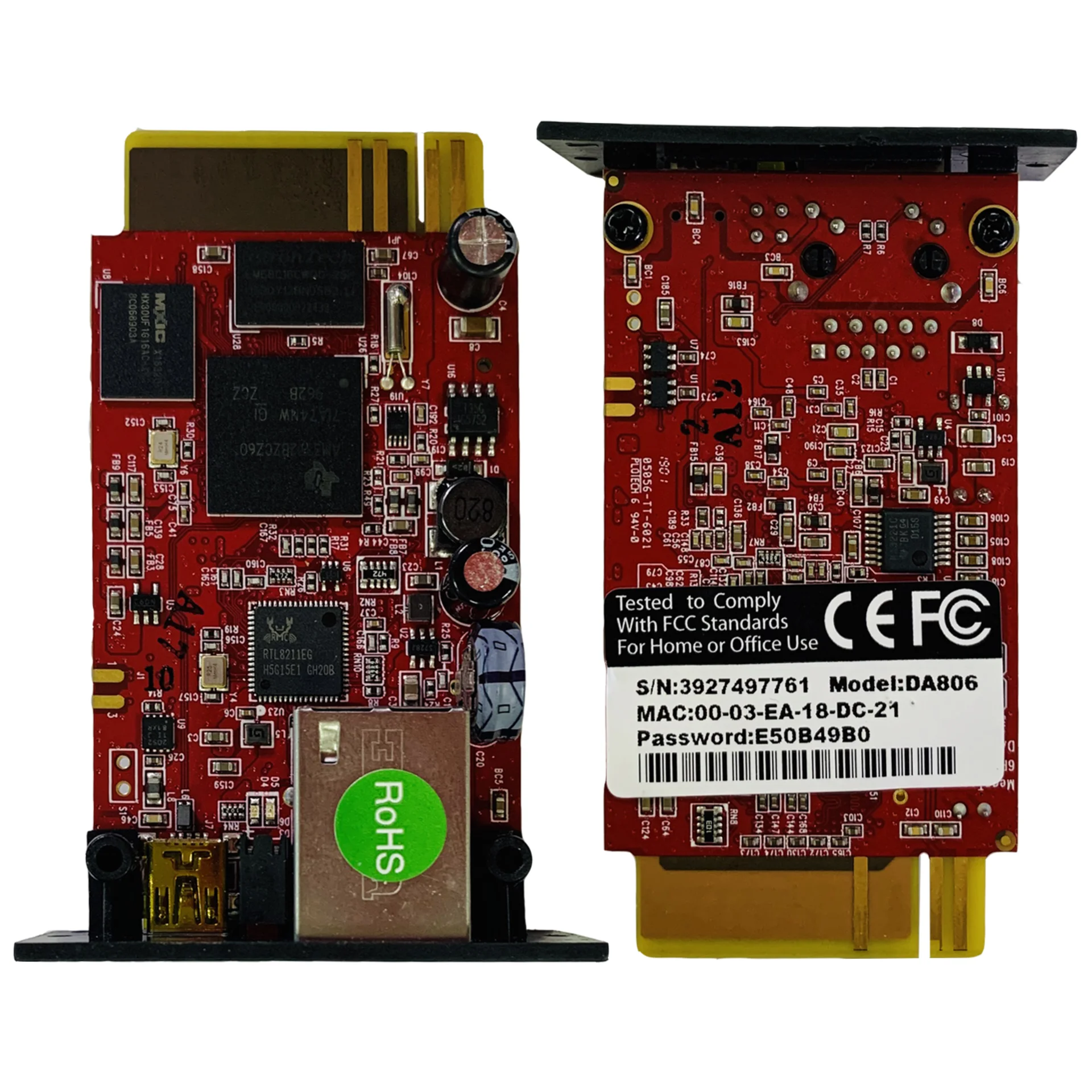 Модуль SNMP DA806 для ИБП