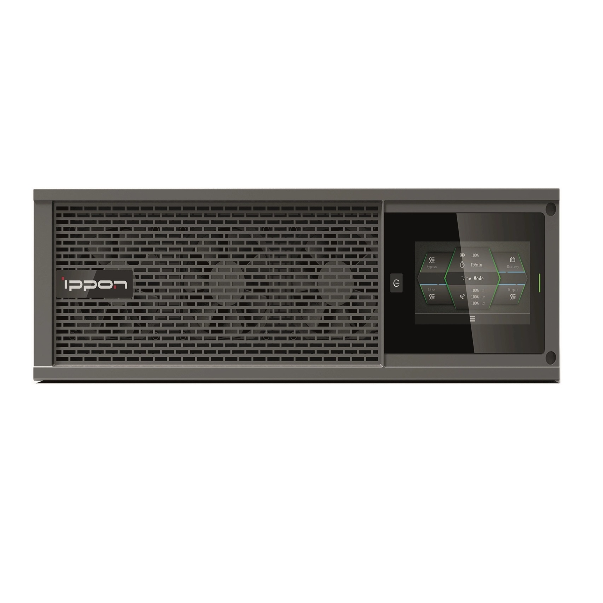 Источник бесперебойного питания Ippon Innova Unity RT 3-3 10K 10000Вт 10000ВА черный