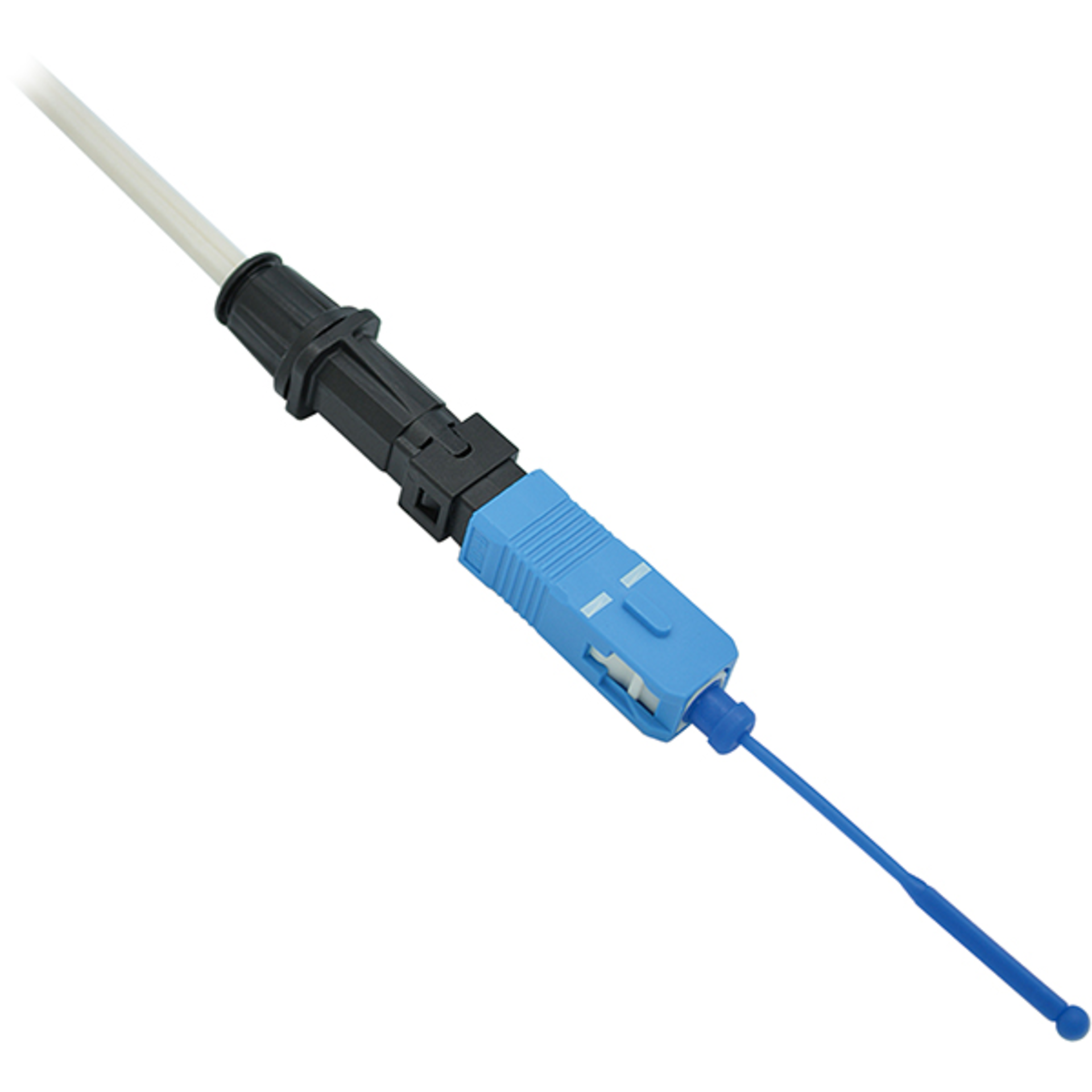 Разъем оптический FiberFox "Splice-On Connector" SC/UPC для кабеля 2,0 х 3.0, уп. 5 шт.