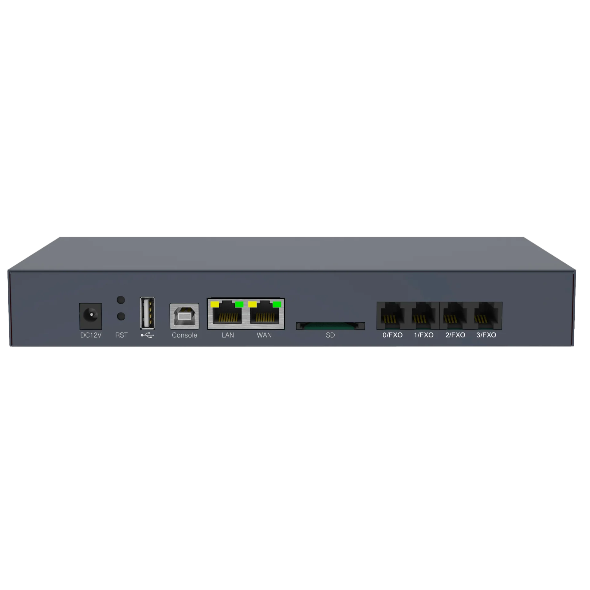 IP-АТС SNR-A200, 4*FXO, 500 SIP абонентов, 30 одновременных вызовов