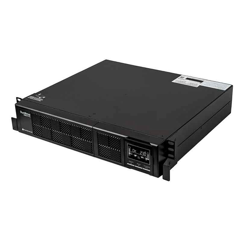 ИБП Systeme Electric Smart-Save Online SRT, 1500VA/1500W, On-Line, Extended-run, Rack 2U(Tower convertible), LCD, Out: 8xC13, SNMP Intelligent Slot, USB, RS-232