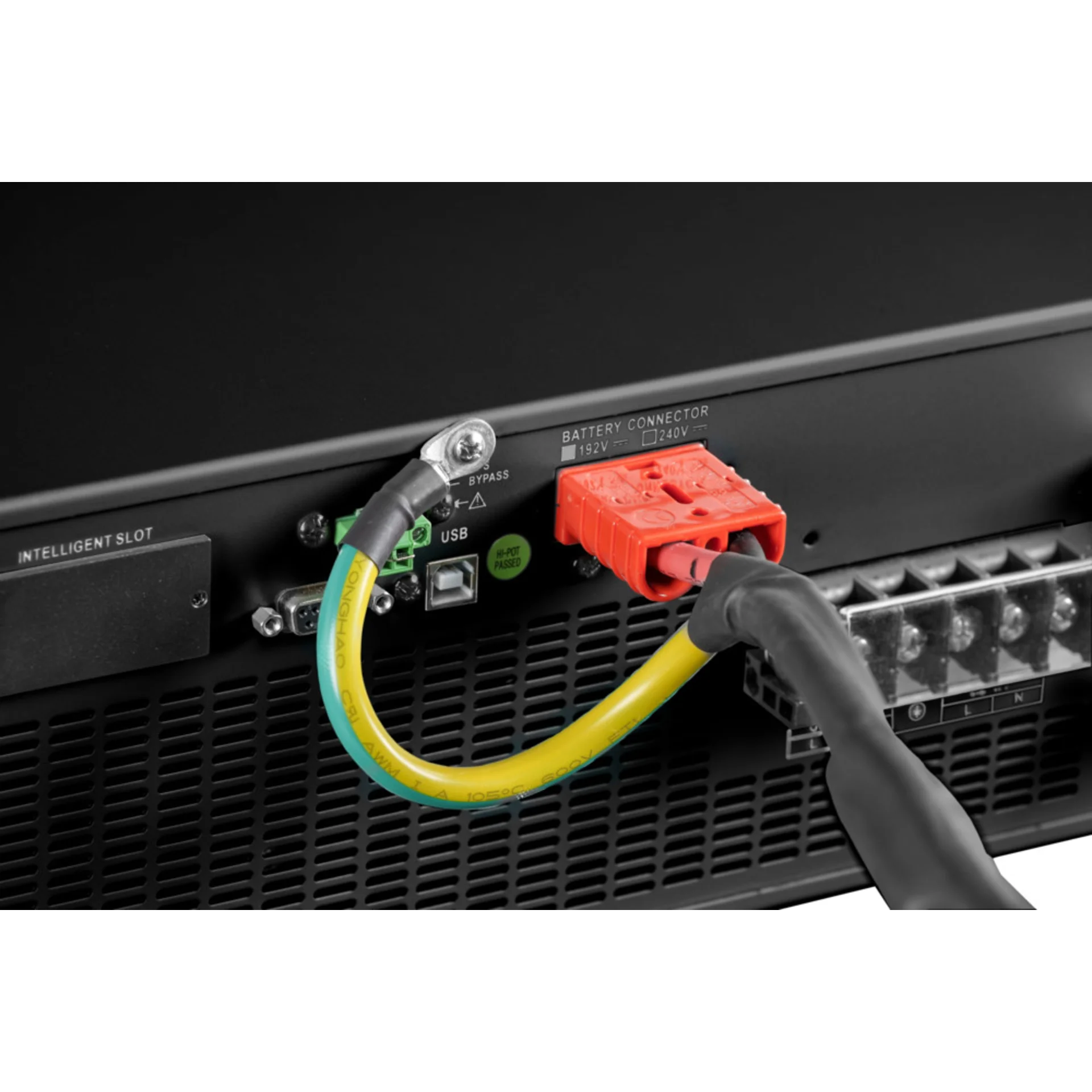 Smart-Save Online SRV Systeme Electric 10000 ВА, монтаж в стойку 5U, 230 В, 1:1, клеммный вход/выход, SmartSlot, LCD, USB, версия с возможностью увели