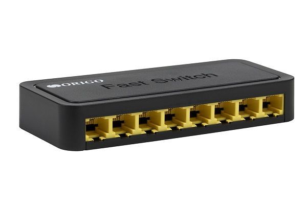 Origo OS1108 неуправляемый коммутатор 8x100Base-TX, корпус пластик