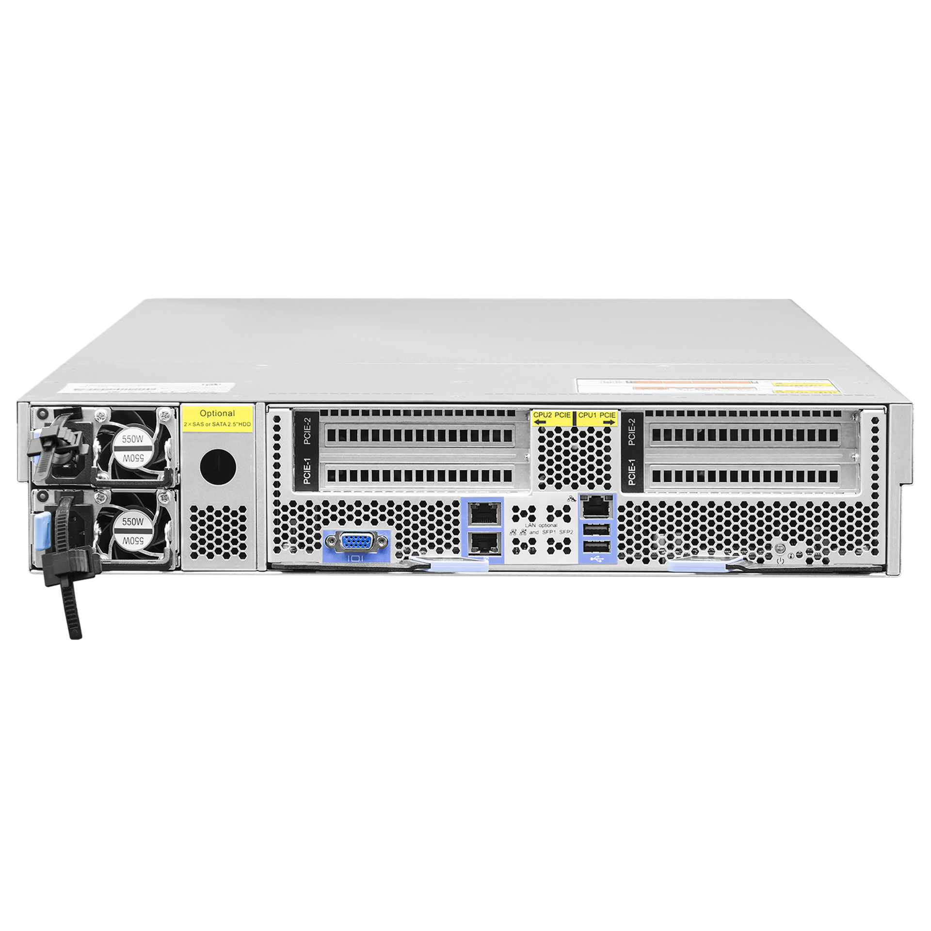 Серверная платформа SNR-SR2208R, 2U, E5-2600v4, DDR4, 8xHDD, резервируемый БП