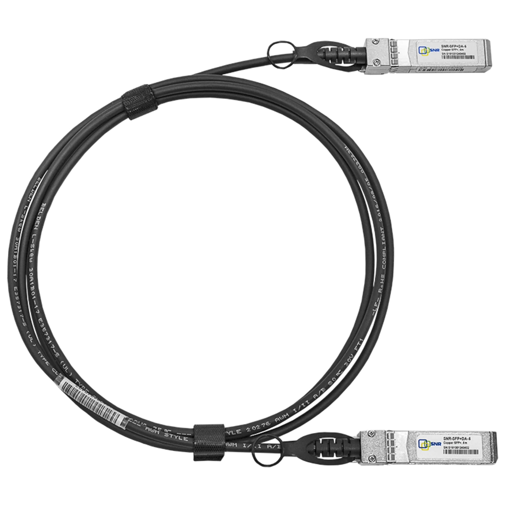 Оптический модуль SFP+ Direct Attached Cable (DAC), дальность до 5м