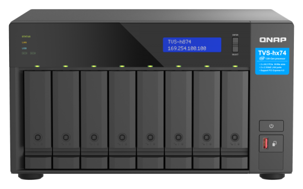 Сетевой RAID-накопитель TVS-h874