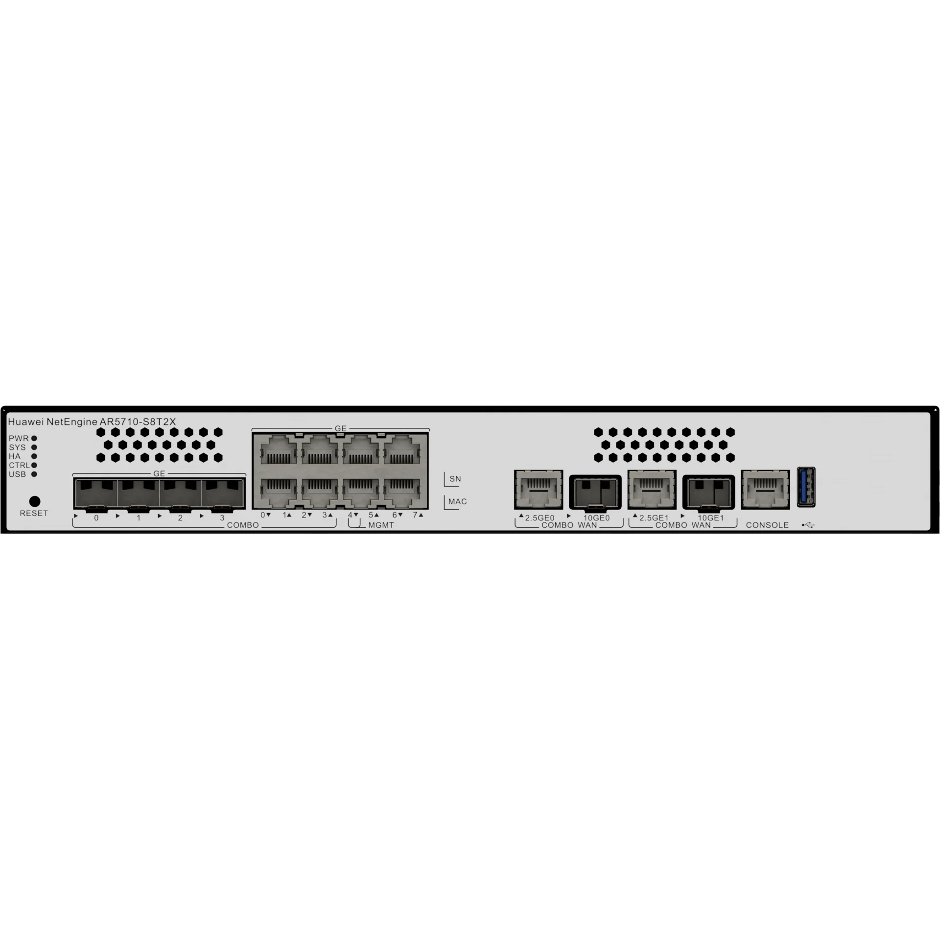 Маршрутизатор Huawei AR5710-S8T2X
