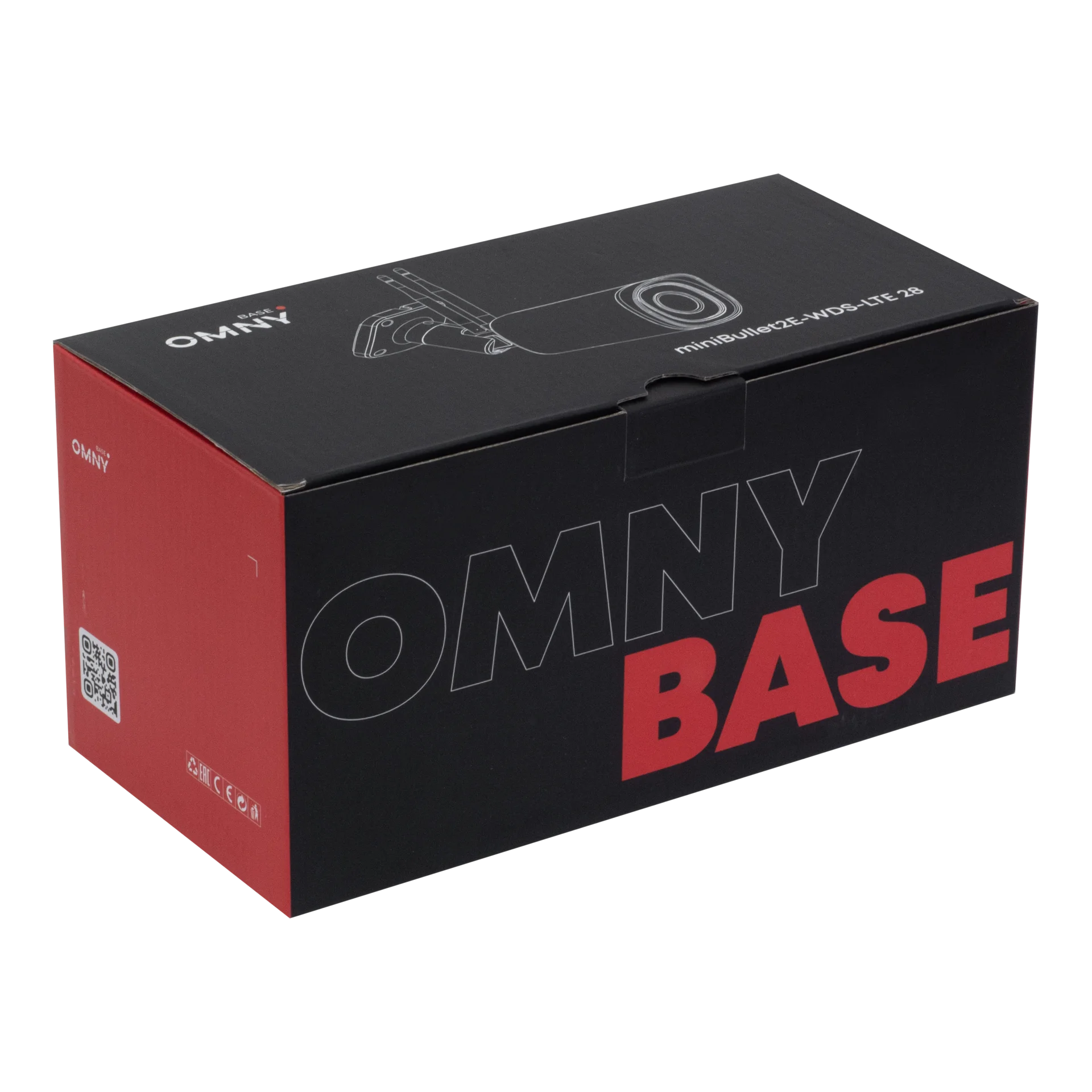 Камера сетевая буллет 2Мп OMNY BASE miniBullet2E-WDS-LTE-C 28 с поддержкой LTE
