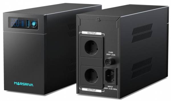 Smart Линейно-интерактивный ИБП Marsriva MR-UF800L 800ВА
