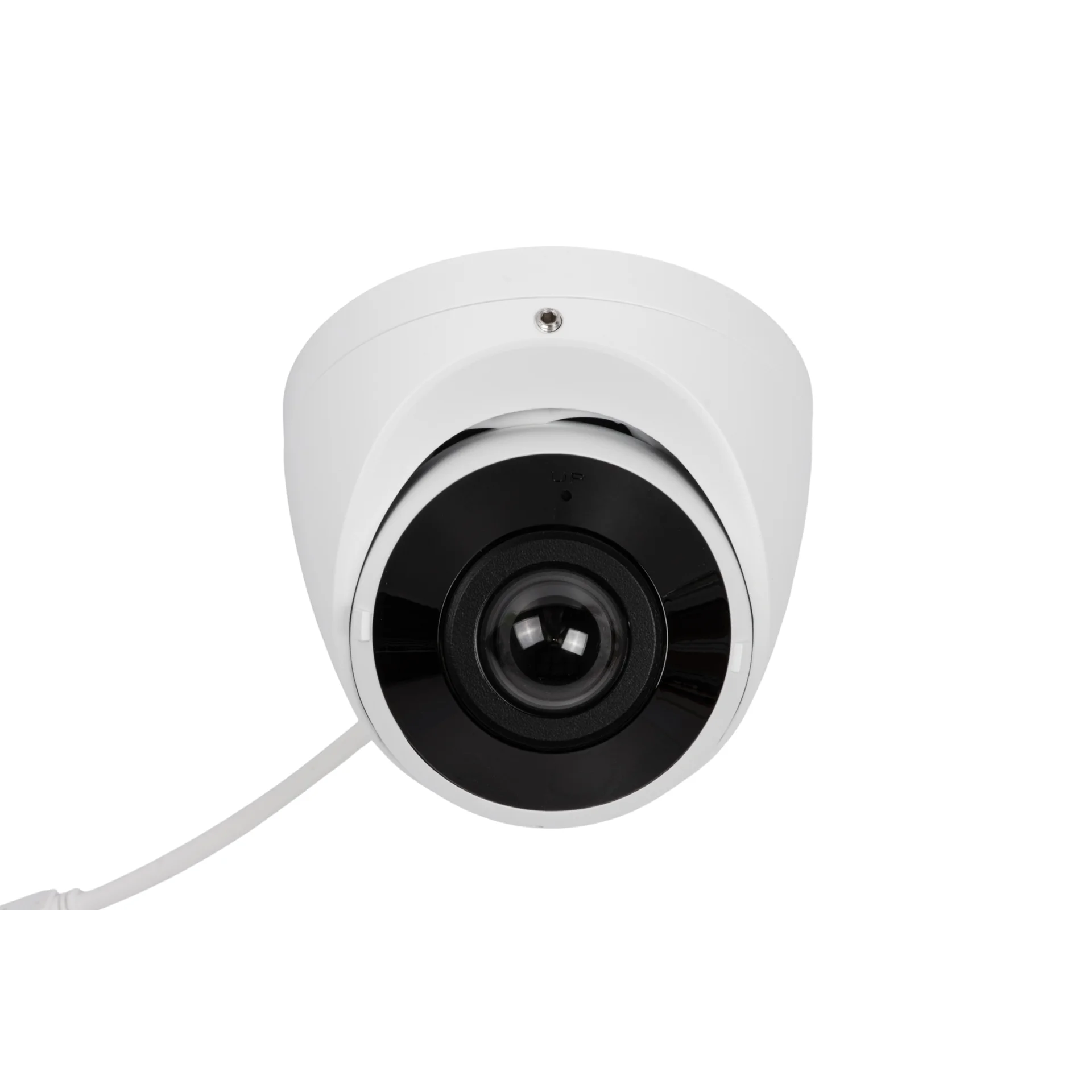 Камера сетевая купольная 5Мп OMNY HS-3605P1AWF16K-0 с микрофоном, объектив 1.68мм,обзор 180°, WDR, ИК-подсветка