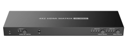 Матричный коммутатор HDMI Lenkeng LKV422 4×2, 4K
