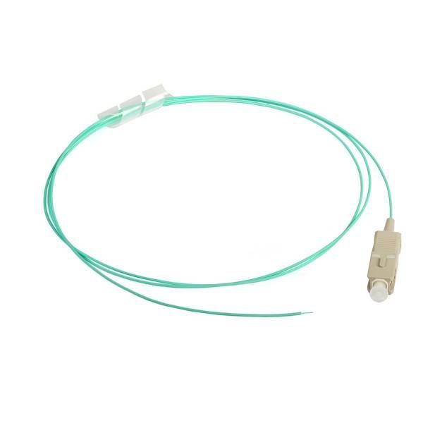Пигтейл LANMASTER LAN-PIG-SC/OM3-1.5 SC/PC, многомодовый OM3, 1.5 м