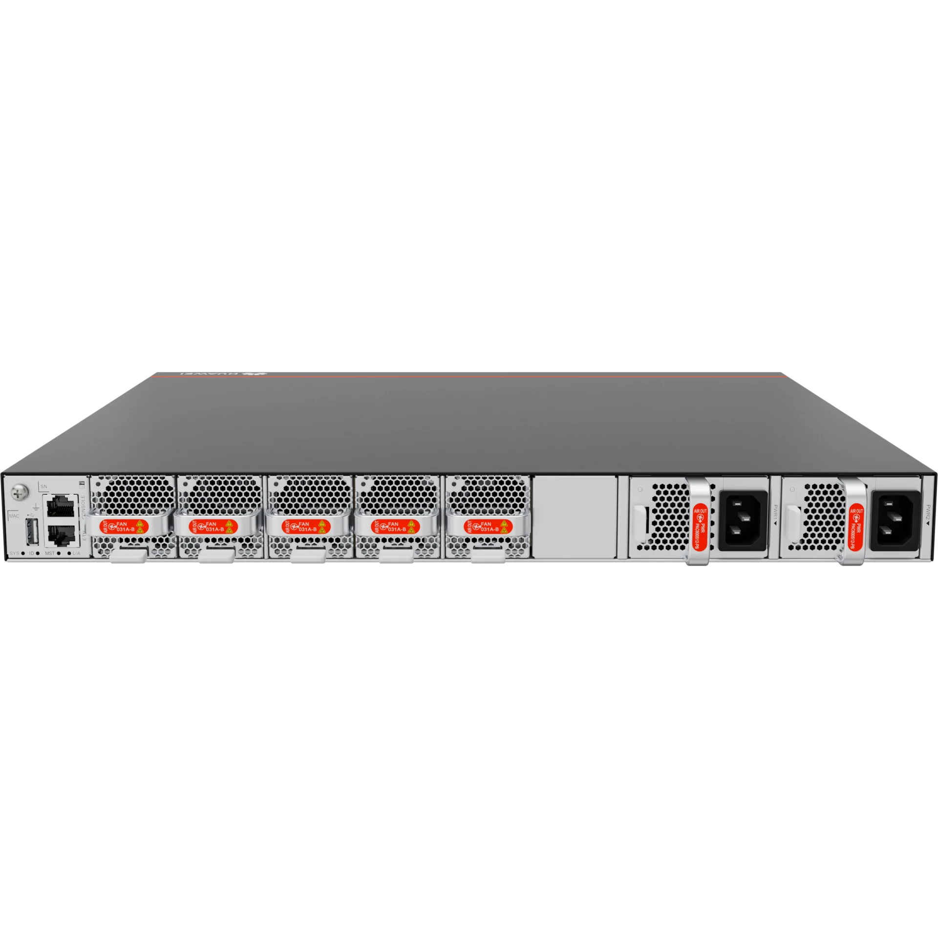 Коммутатор Huawei CE6885-48YS8CQ-F. направление охлаждения Port-side Exhaust