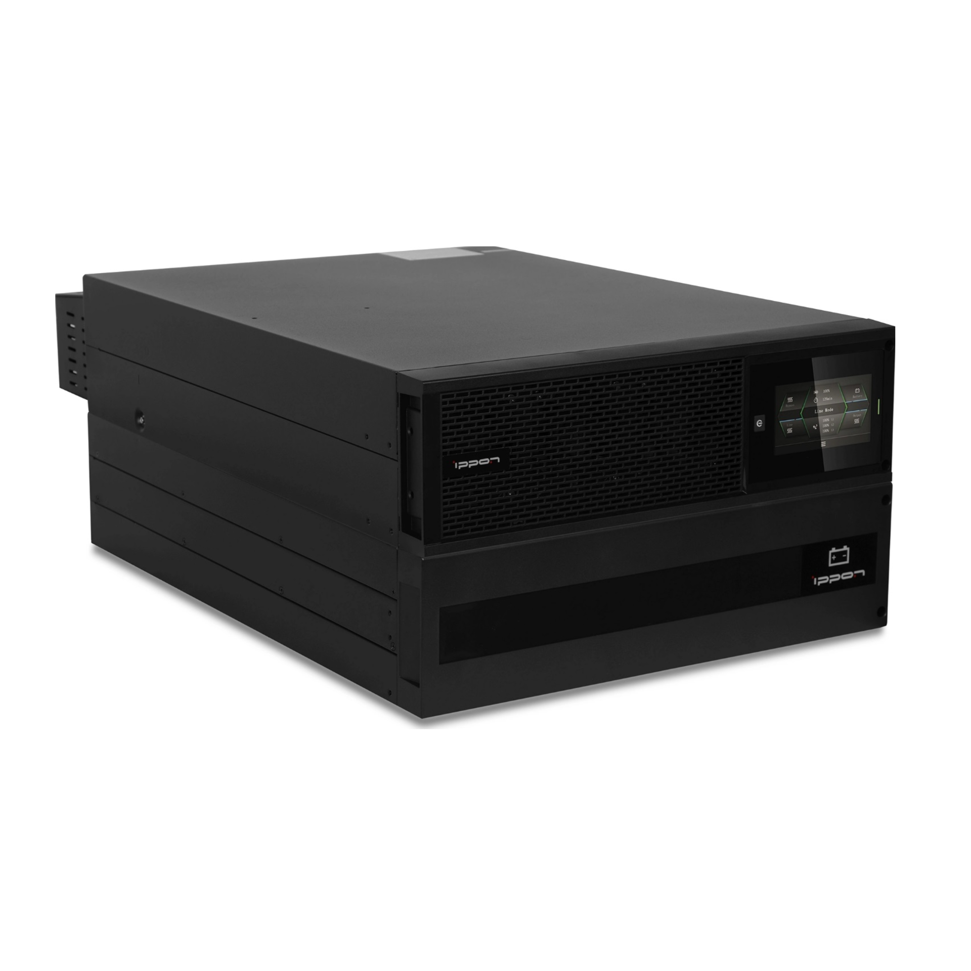 Источник бесперебойного питания Ippon Innova Unity RT 3-3 10K 10000Вт 10000ВА черный