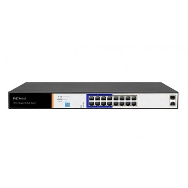 Коммутатор Foredge AI1016G 16-портовый AI PoE