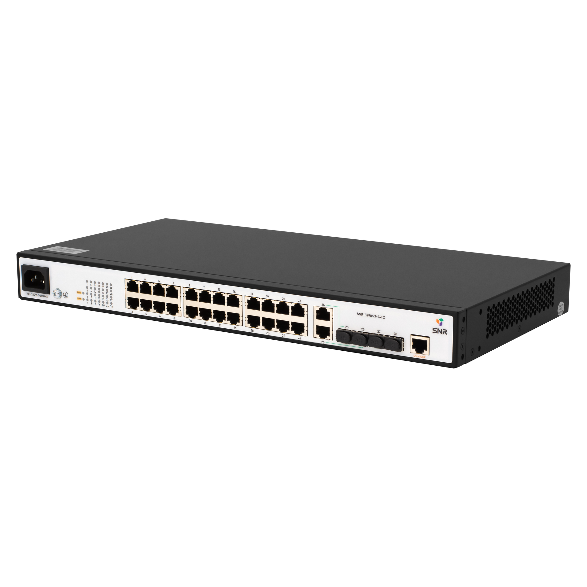 Управляемый коммутатор уровня 2 SNR-S2985G-24TC-RPS