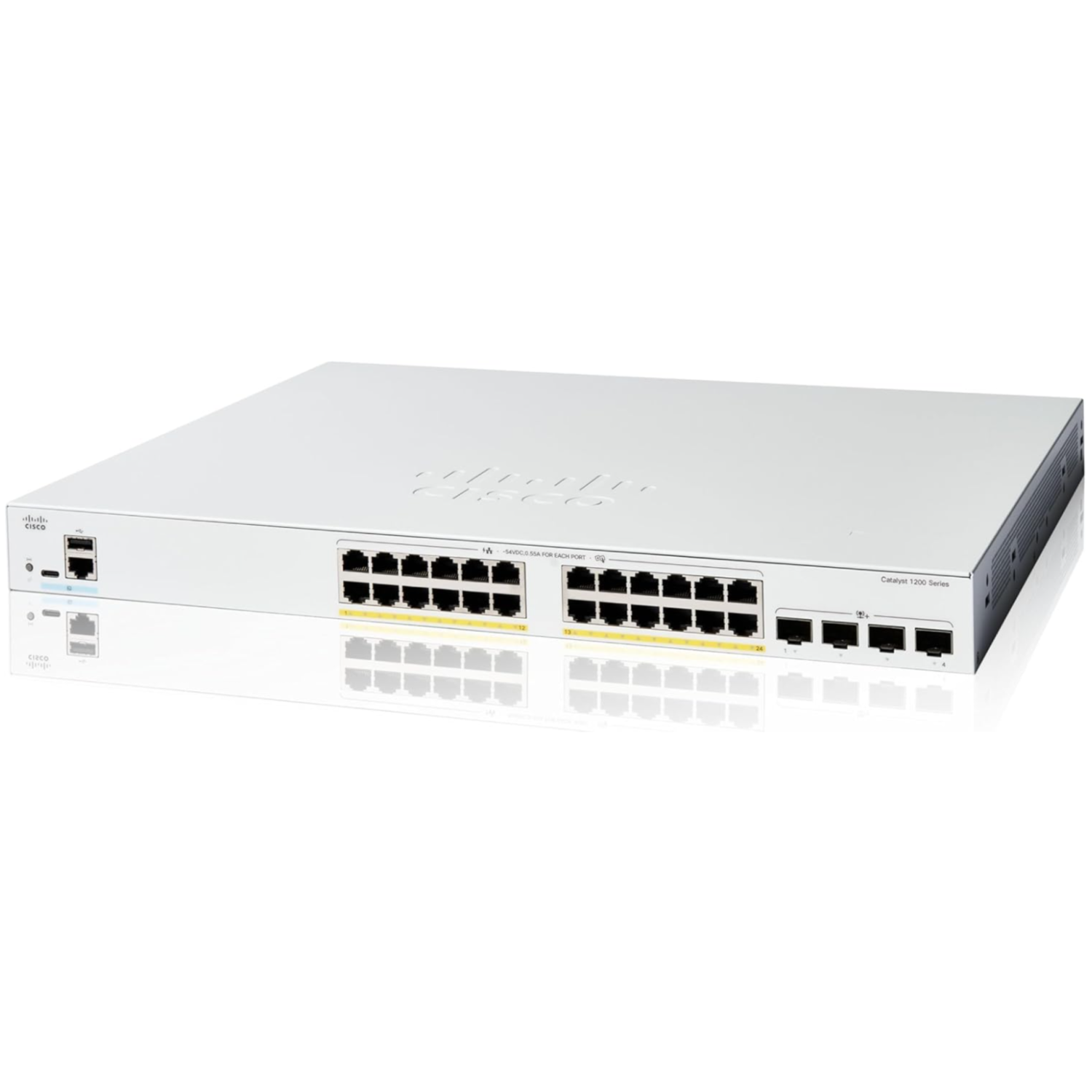 Коммутатор Cisco Catalyst C1200-24FP-4X