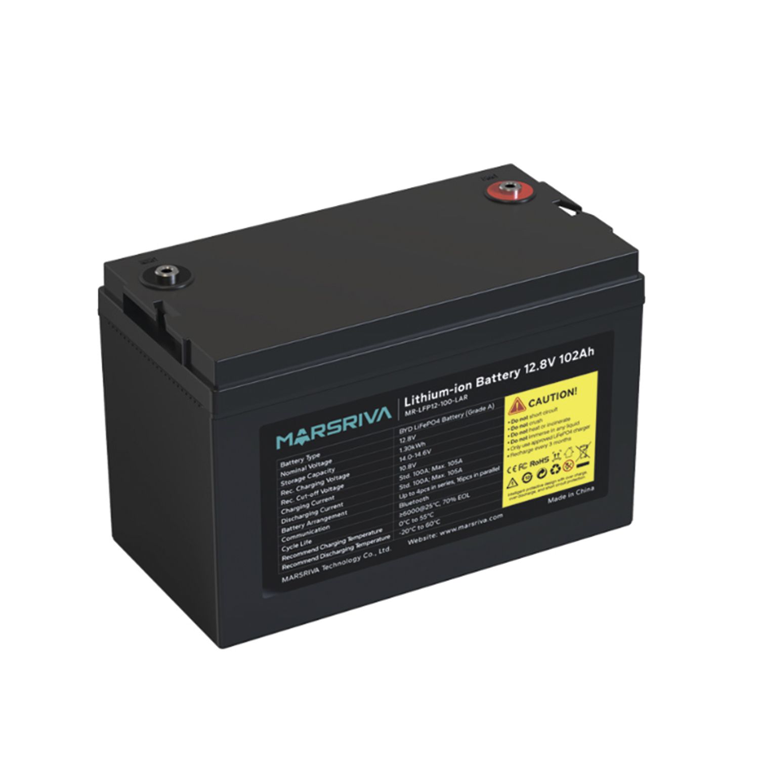Батарея Marsriva MR-LFP12-100-LAR