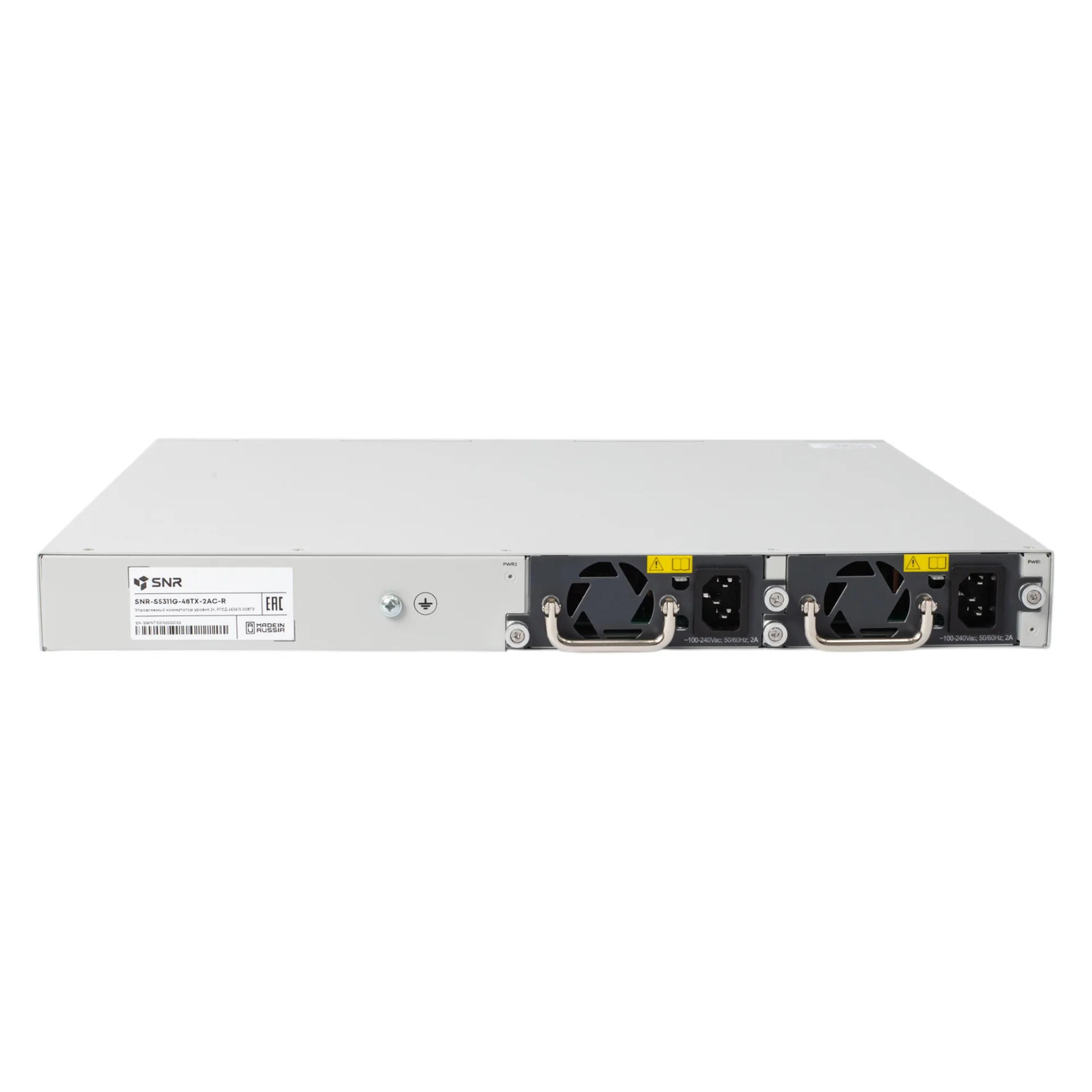Управляемый коммутатор уровня 2+ SNR-S5311G-48TX-2AC-R